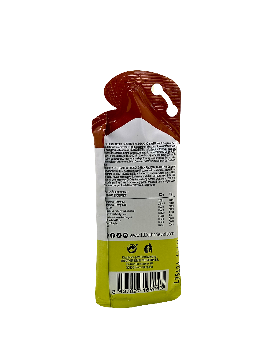 FRUCTOSE GEL LEVEL 31gr - 101