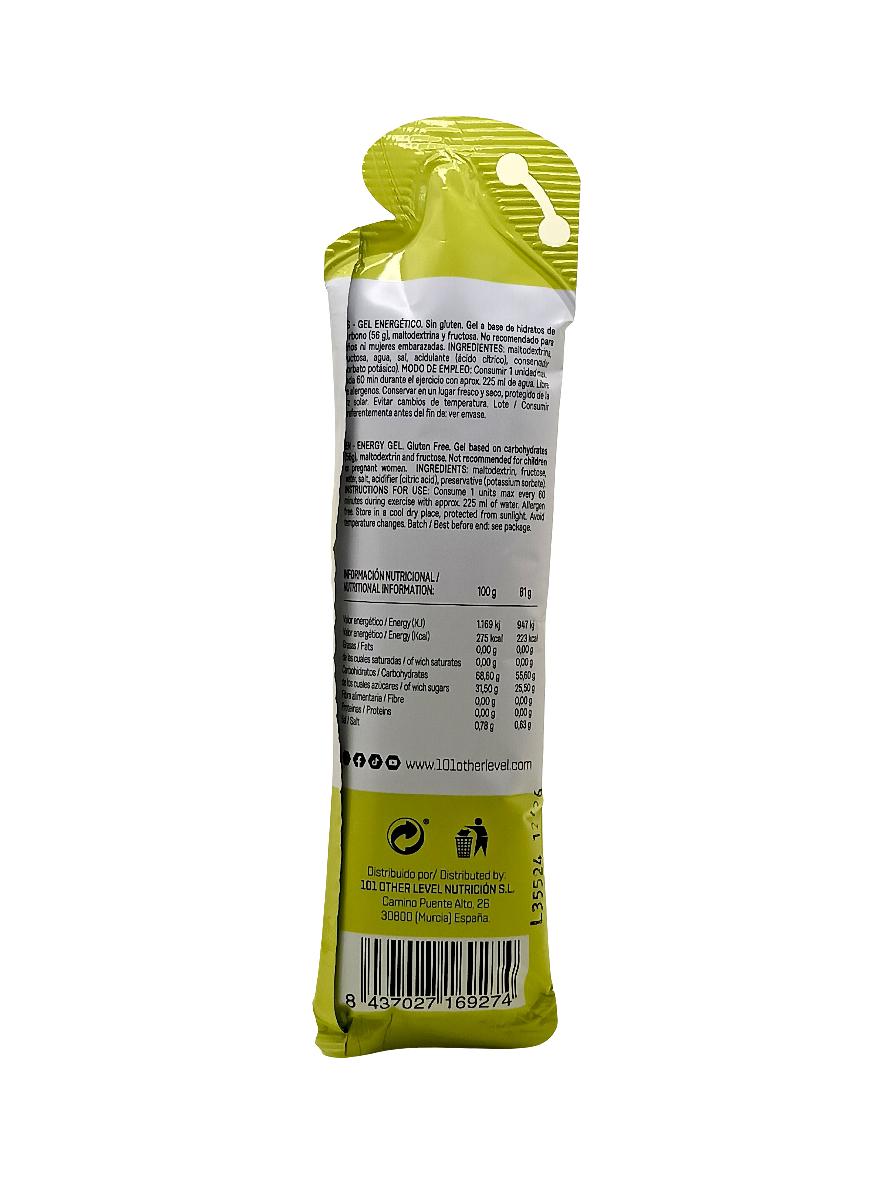 FRUCTOSE GEL LEVEL 81gr - 101