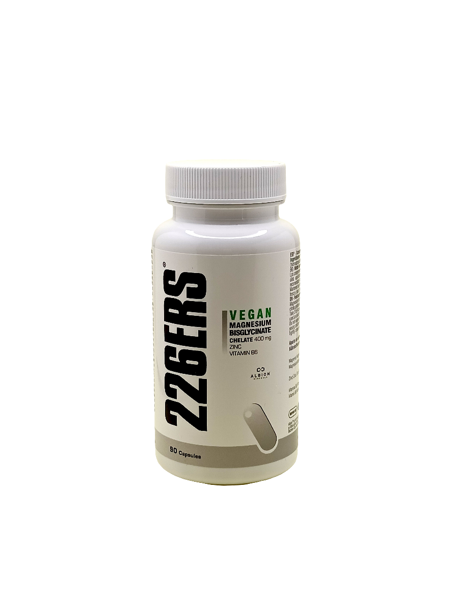 VEGAN MAGNESIUM BISGLYCINATE - SUPLEMENTO VEGANO - 90 CÁPSULAS - 226ERS