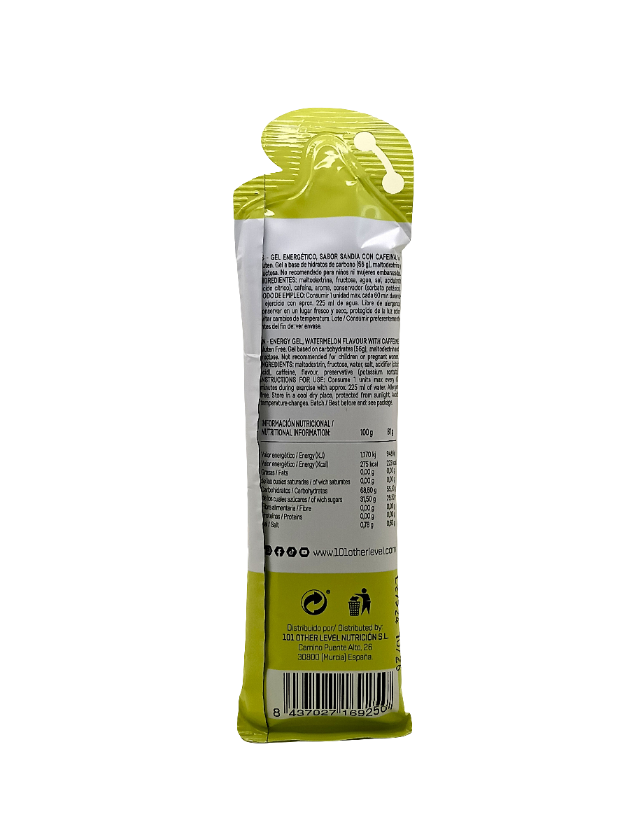 FRUCTOSE GEL LEVEL 81gr - 101