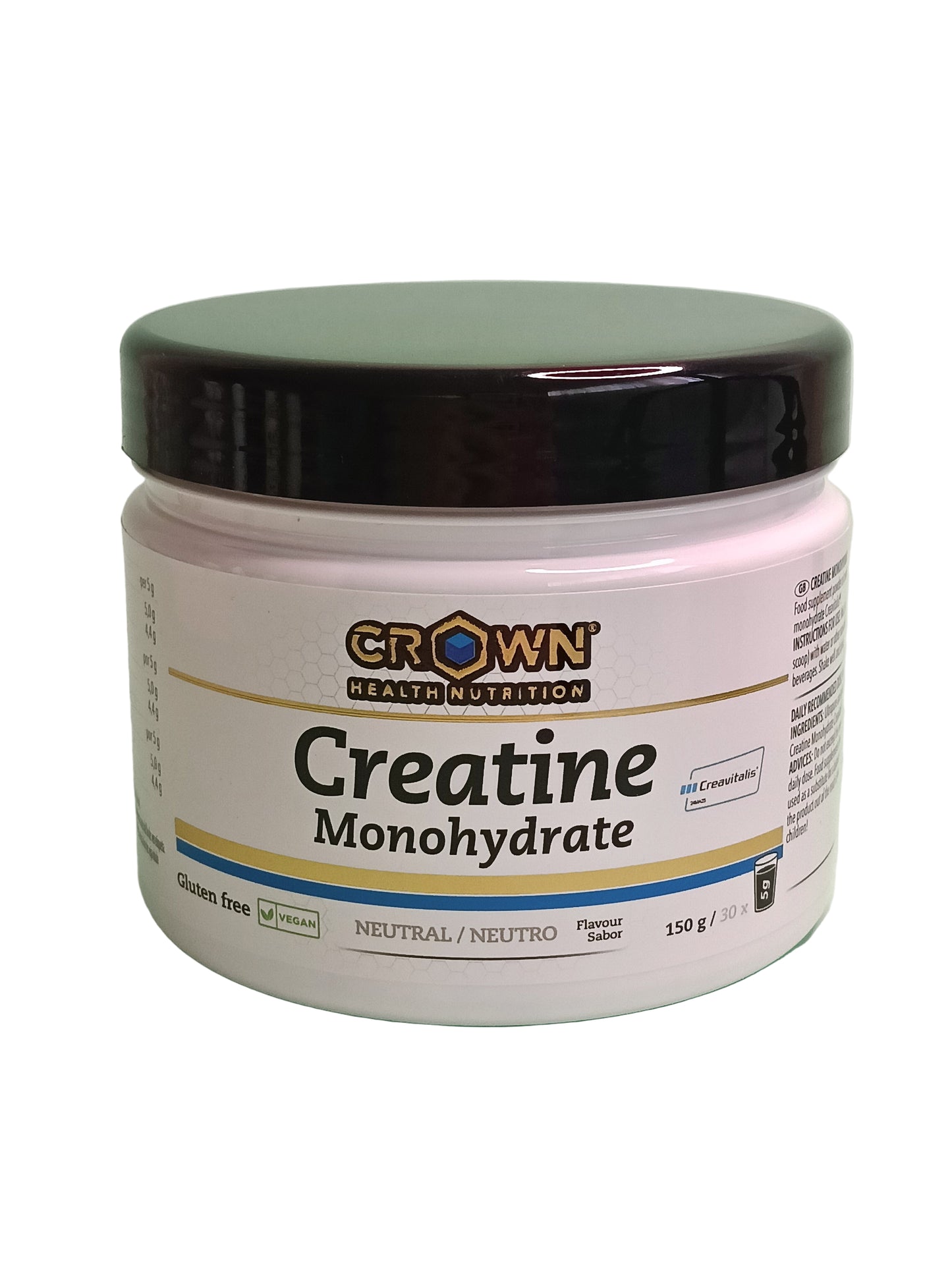 CREATINE MONOHIDRATO Creavitalis® - 150g - CROWN